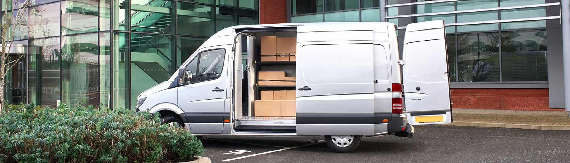 van shelving system for delivery vans modul express