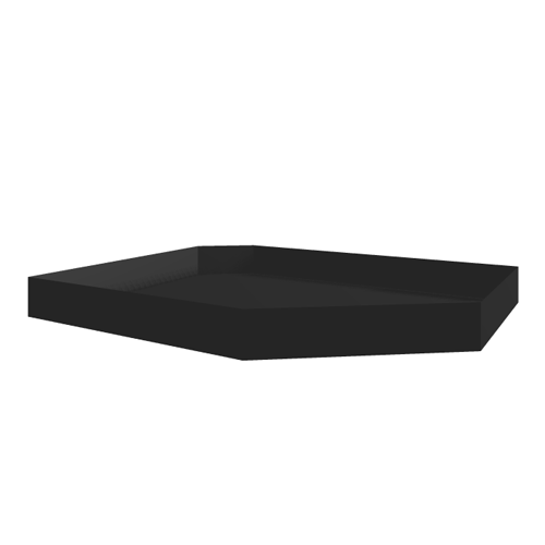 van Corner shelf 324x324x54