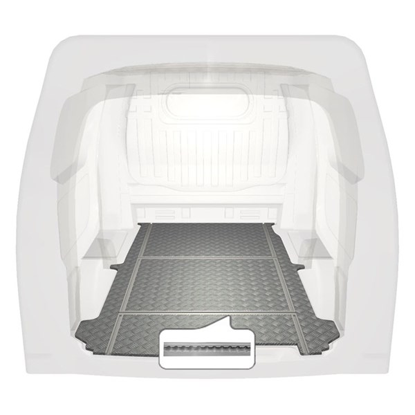Floor transv. rails w. holes NV200 10-