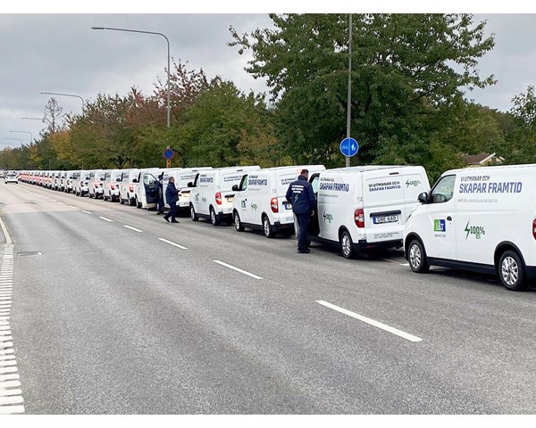 At the end of September, Maxus Sweden delivered 50 electric vans to customer L&T, Lassila & Tikanoja. 