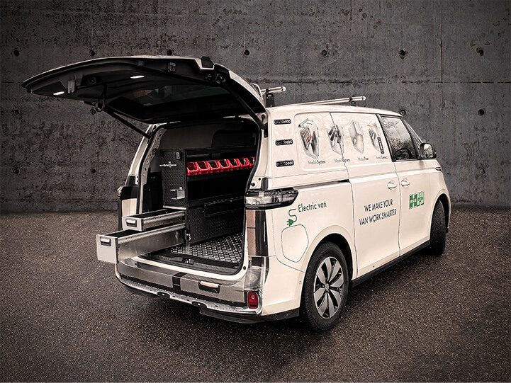 ID. Buzz van racking